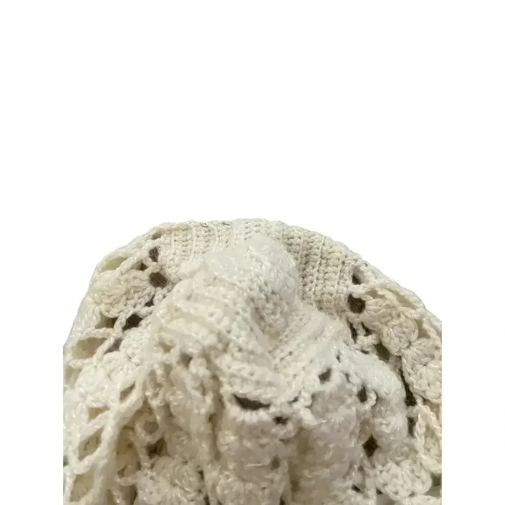 Vintage Crochet Knitted Lace Hat baby